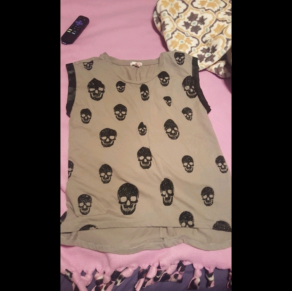 High low tank tee
